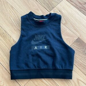 Nike cropped workout top